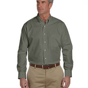 Men's Solid Silky Poplin