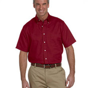 Men's Short-Sleeve Wrinkle-Resistant Oxford