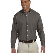 Men's Long-Sleeve Wrinkle-Resistant Oxford