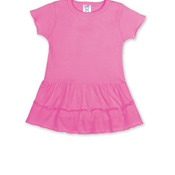 Infant Jersey Ruffle Romper Dress